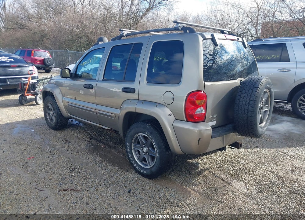 2003 JEEP LIBERTY RENEGADE VIN: 1J4GL38K93W573486