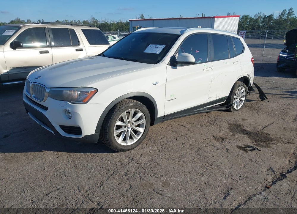 2015 BMW X3 SDRIVE28I VIN: 5UXWZ7C5XF0F75605