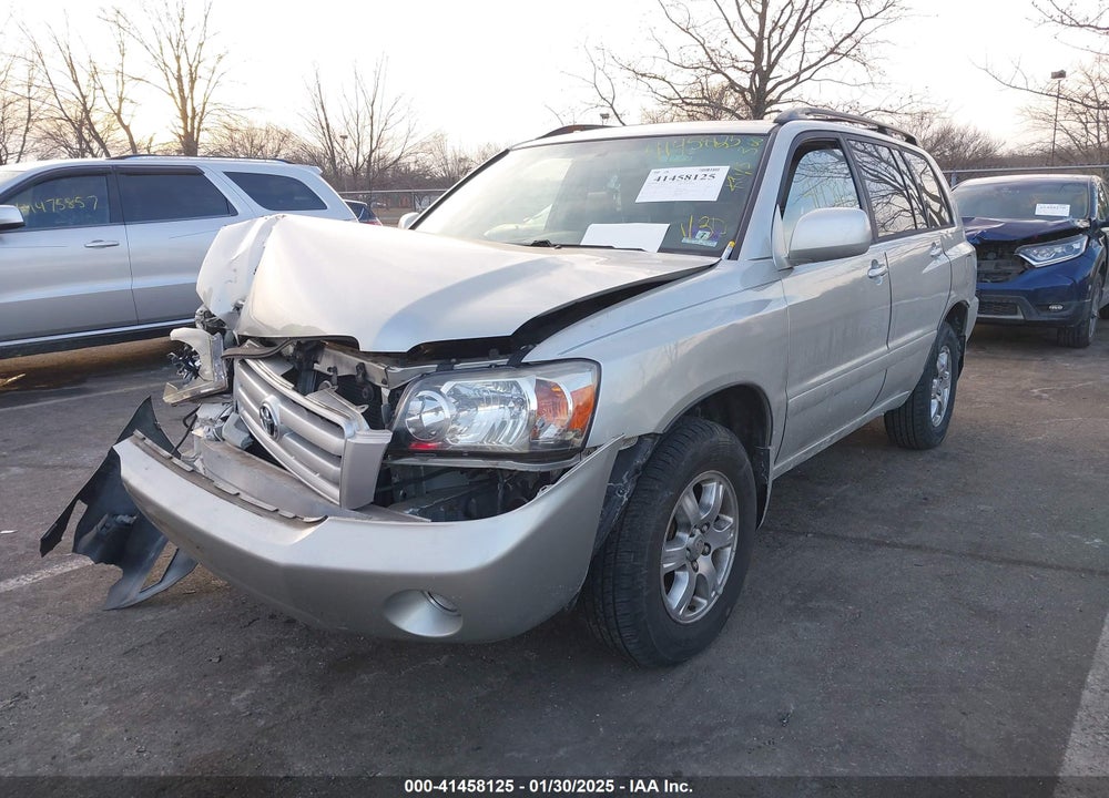 2004 TOYOTA HIGHLANDER V6 VIN: JTEEP21A440044475