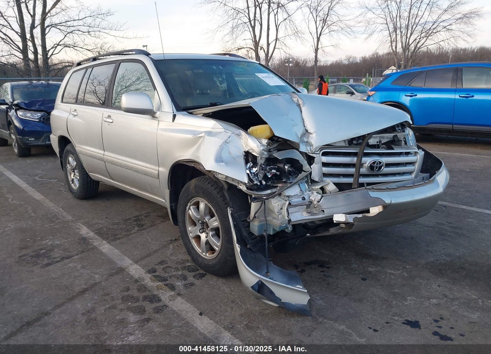 2004 TOYOTA HIGHLANDER V6 VIN: JTEEP21A440044475