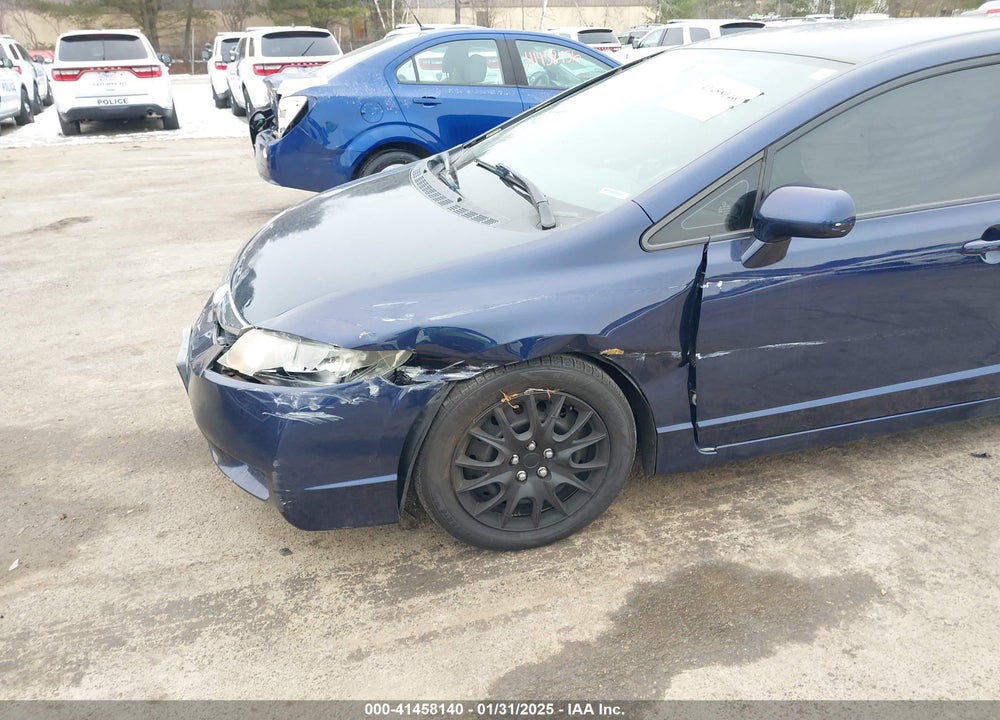 2010 HONDA CIVIC LX VIN: 2HGFA1F54AH588001