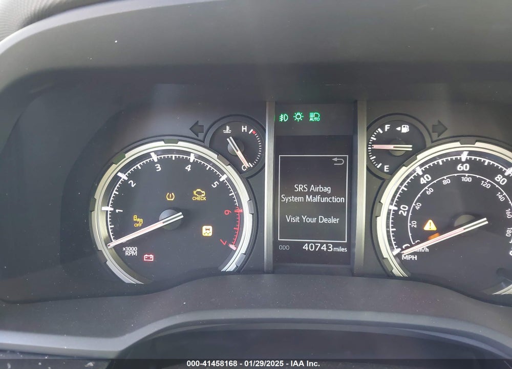 2022 TOYOTA 4RUNNER VIN: JTEKU5JR2N6017275