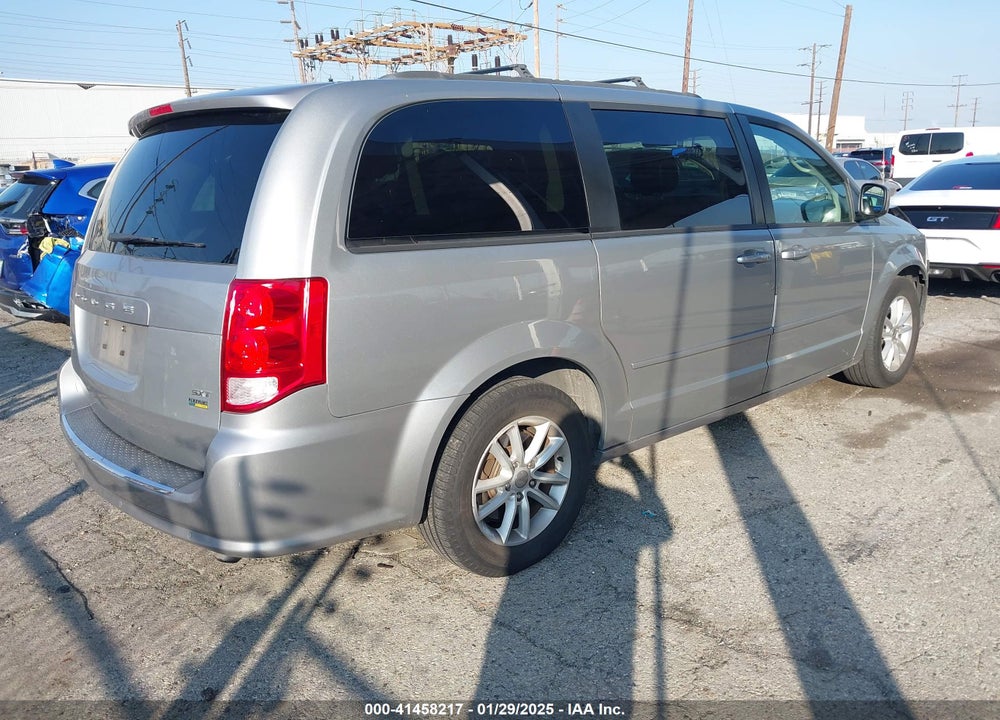 2016 DODGE GRAND CARAVAN SXT VIN: 2C4RDGCG8GR273765