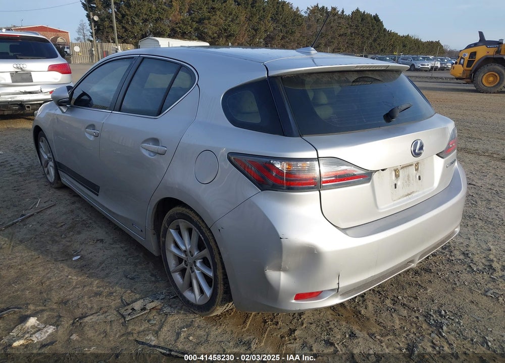2012 LEXUS CT 200H PREMIUM VIN: JTHKD5BH3C2116426