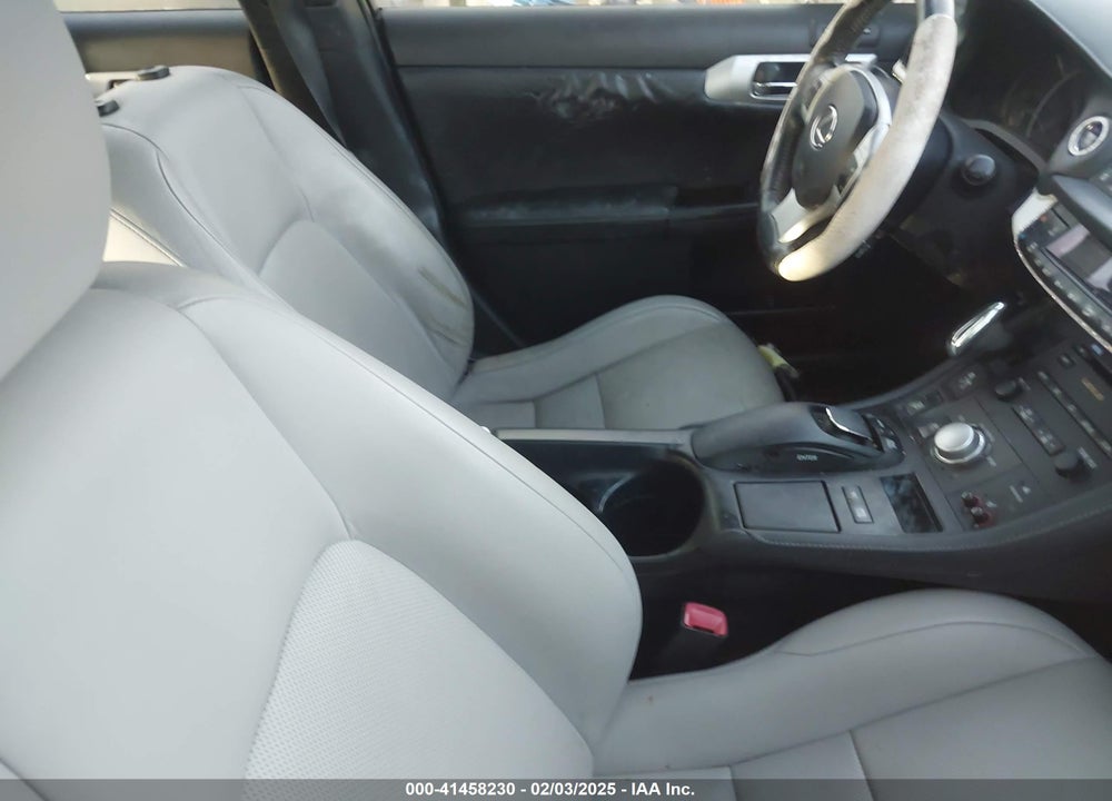 2012 LEXUS CT 200H PREMIUM VIN: JTHKD5BH3C2116426