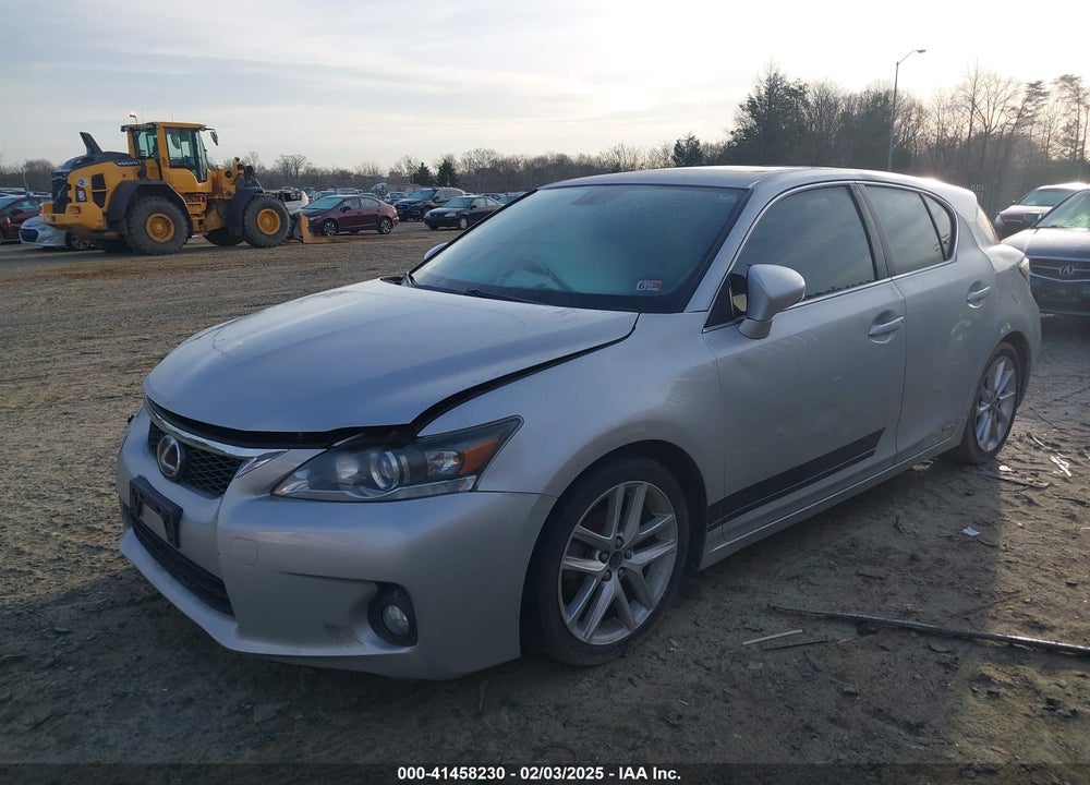 2012 LEXUS CT 200H PREMIUM VIN: JTHKD5BH3C2116426