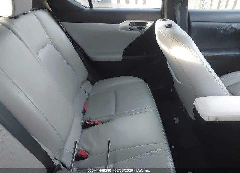 2012 LEXUS CT 200H PREMIUM VIN: JTHKD5BH3C2116426
