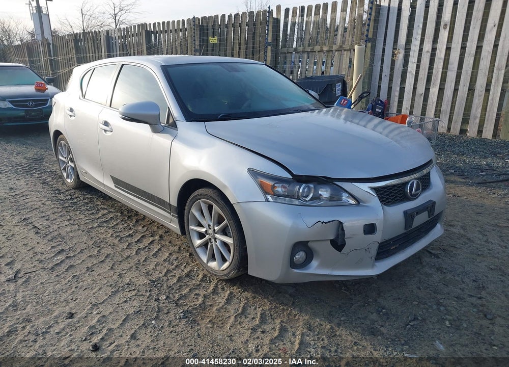 2012 LEXUS CT 200H PREMIUM VIN: JTHKD5BH3C2116426