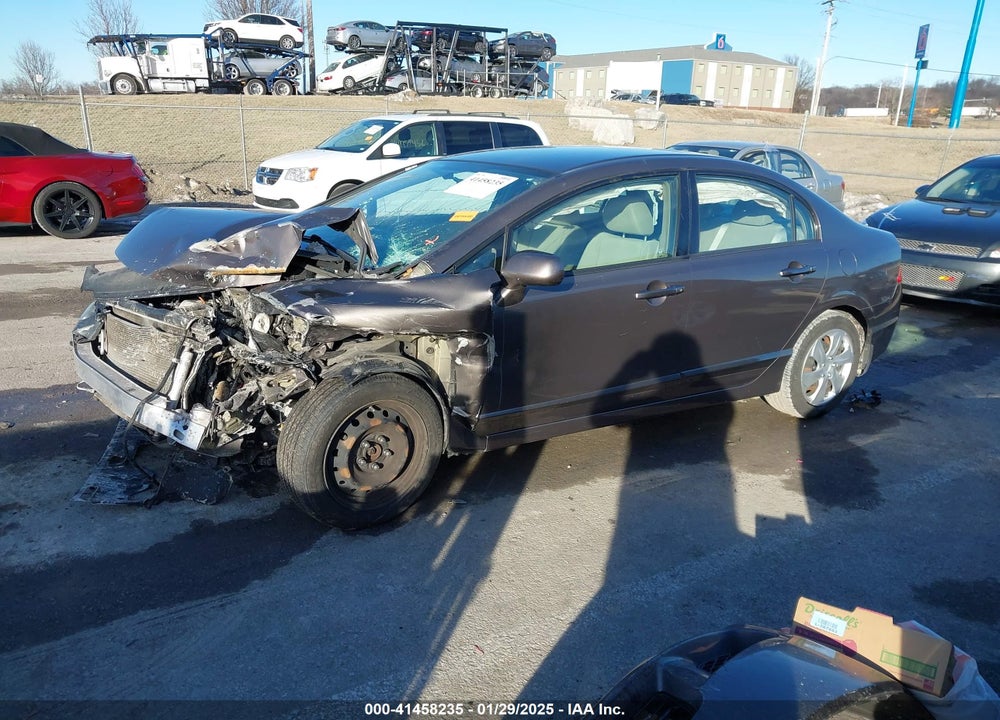 2011 HONDA CIVIC VIN: 2HGFA1F54BH511498