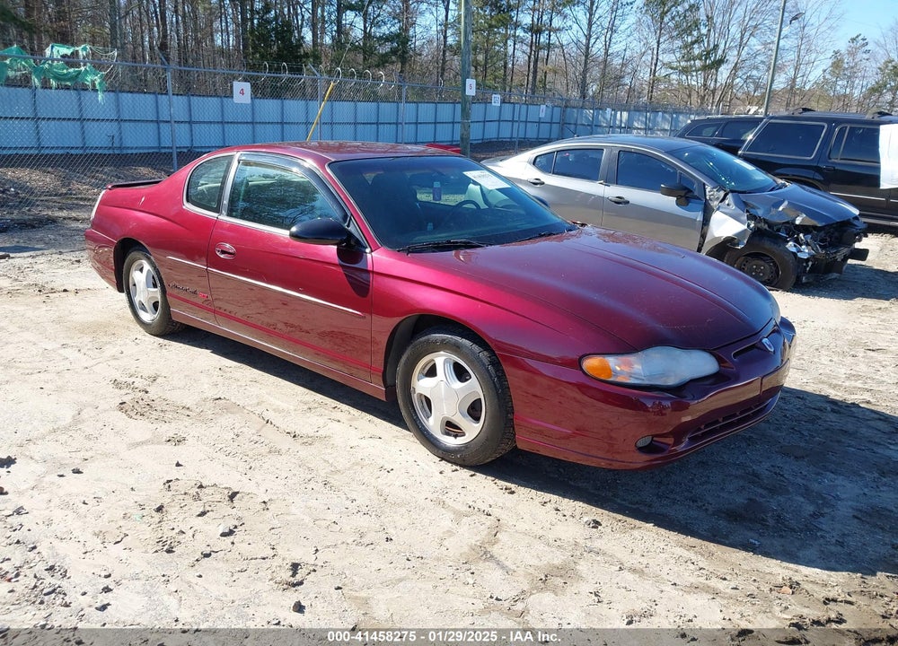 2002 CHEVROLET MONTE CARLO SS VIN: 2G1WX15K529221892