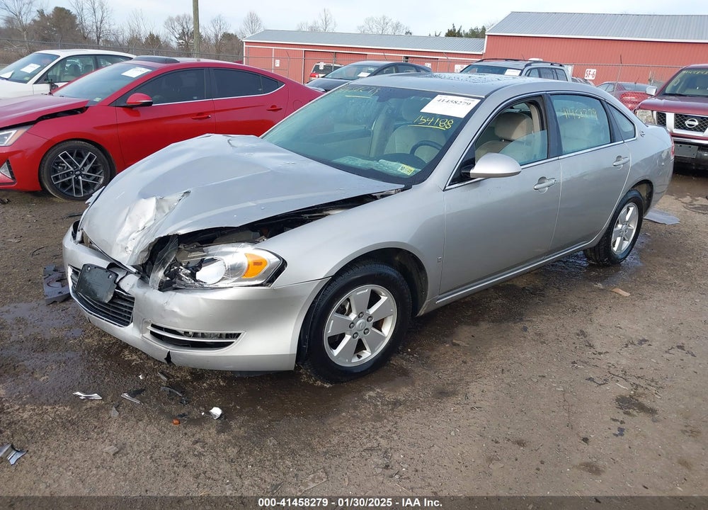 2008 CHEVROLET IMPALA VIN: 2G1WT58K289154188