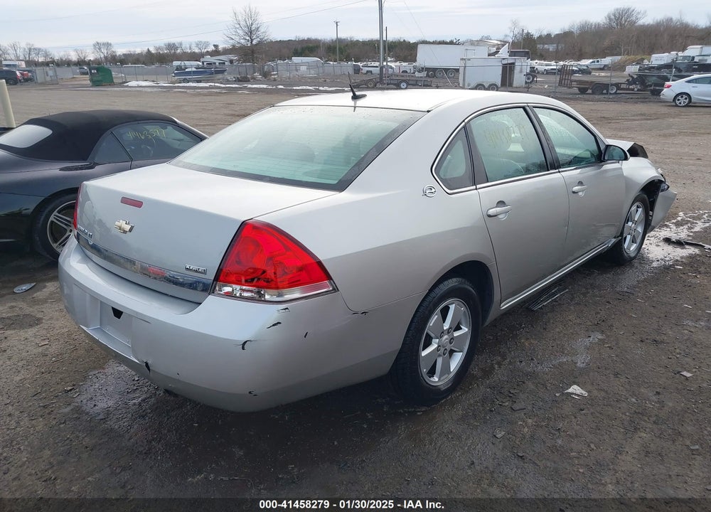 2008 CHEVROLET IMPALA VIN: 2G1WT58K289154188