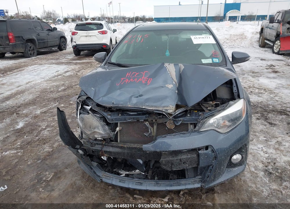 2016 TOYOTA COROLLA VIN: 2T1BURHE6GC730707