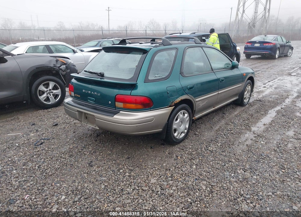 2000 SUBARU OUTBACK VIN: JF1GF4855YH807900