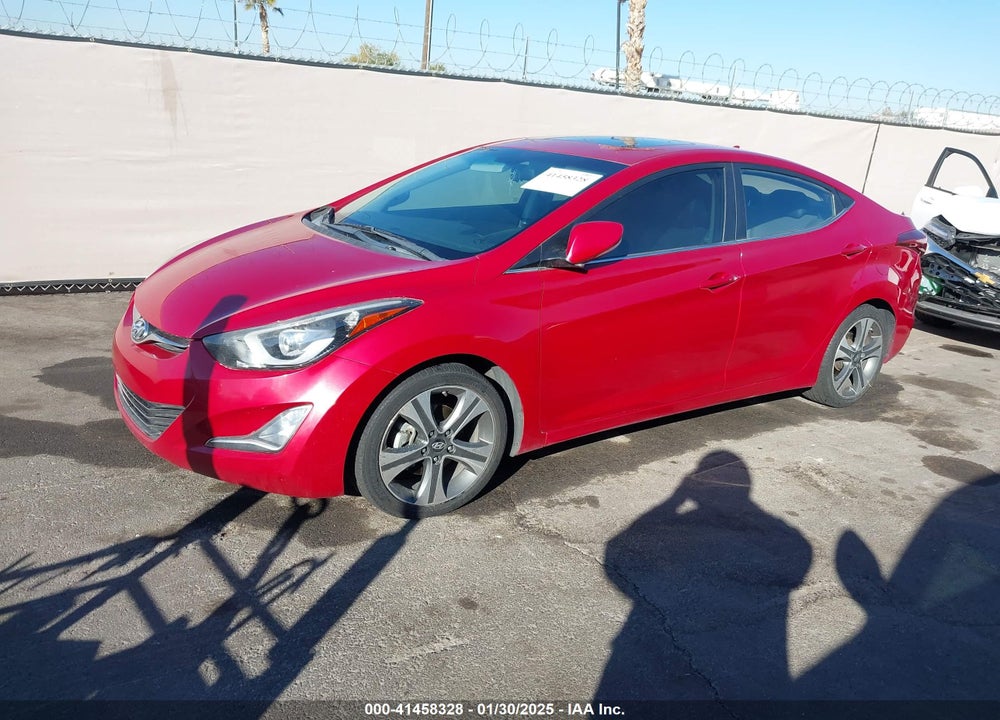 2015 HYUNDAI ELANTRA SPORT VIN: KMHDH4AH2FU238743