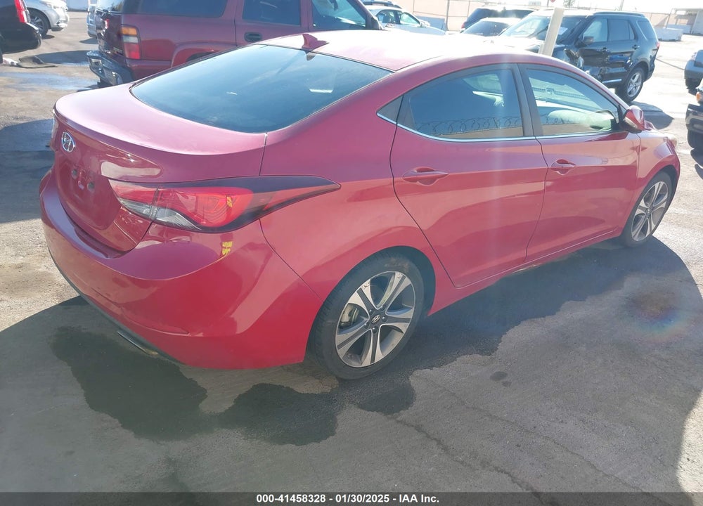 2015 HYUNDAI ELANTRA SPORT VIN: KMHDH4AH2FU238743