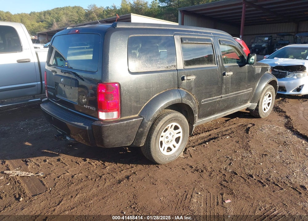 2009 NITRO DODGE  SE VIN: 1D8GT28KX9W518412