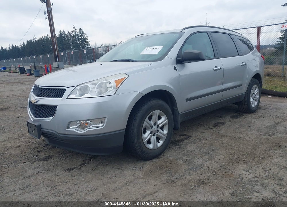 2012 CHEVROLET TRAVERSE LS VIN: 1GNKVFED6CJ406041