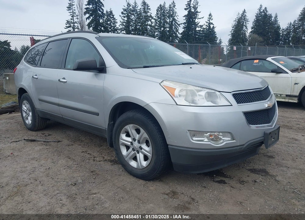 2012 CHEVROLET TRAVERSE LS VIN: 1GNKVFED6CJ406041
