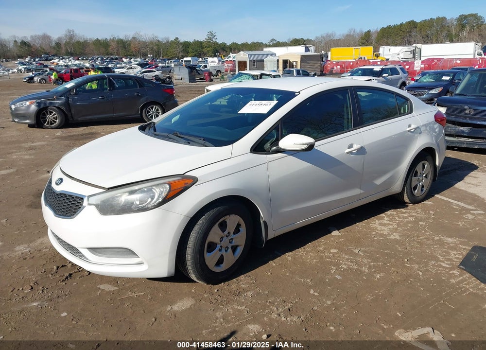 2015 KIA FORTE LX VIN: KNAFX4A69F5260339
