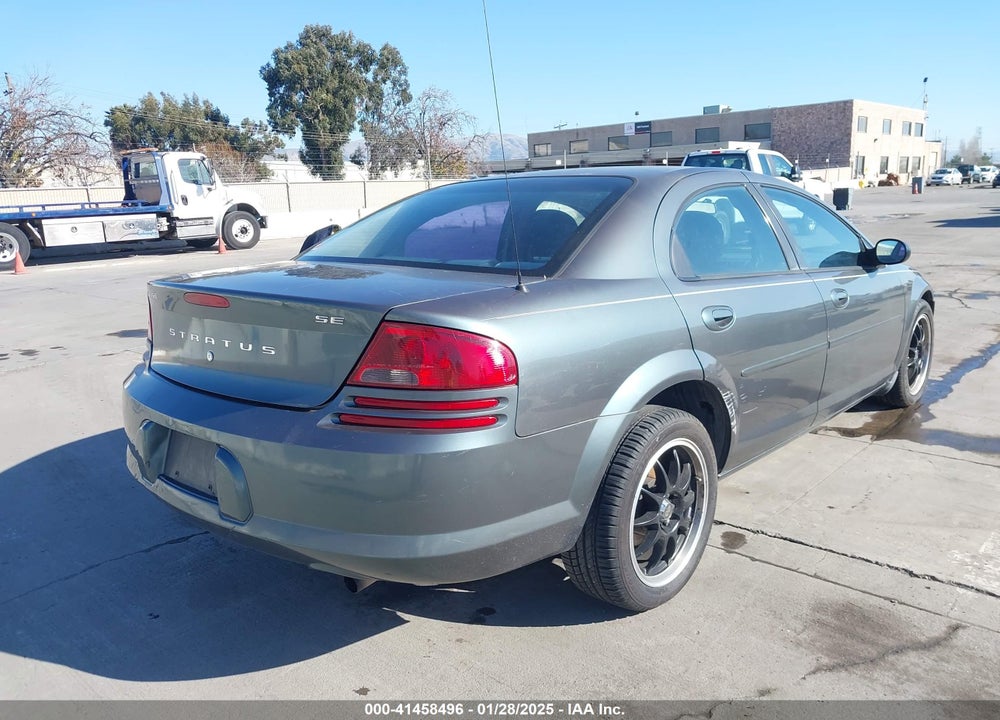 2002 DODGE STRATUS SE PLUS VIN: 1B3EL46X62N347705