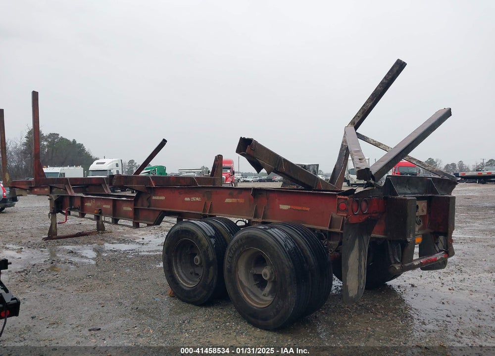 1990 JOHN EVANS MFG LOGGING TRAILER VIN: 1J9G142B2L5003902