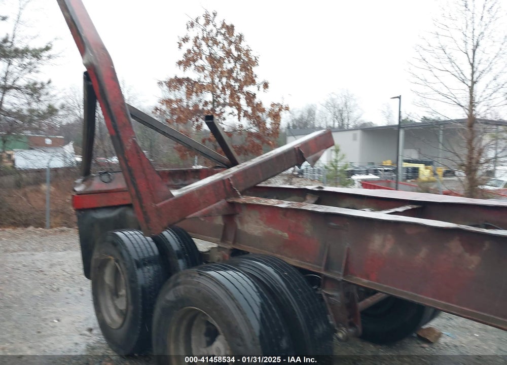 1990 JOHN EVANS MFG LOGGING TRAILER VIN: 1J9G142B2L5003902