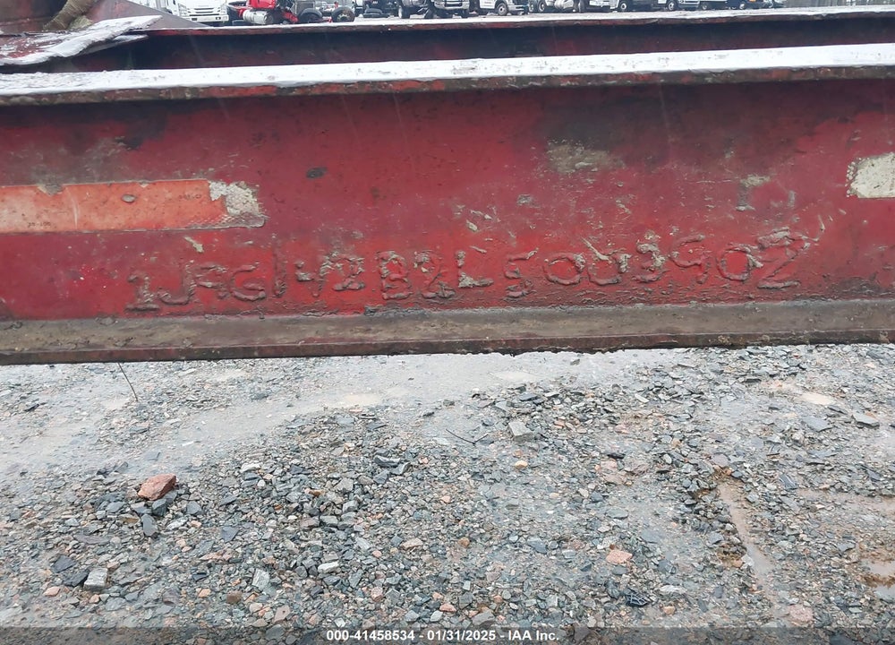 1990 JOHN EVANS MFG LOGGING TRAILER VIN: 1J9G142B2L5003902