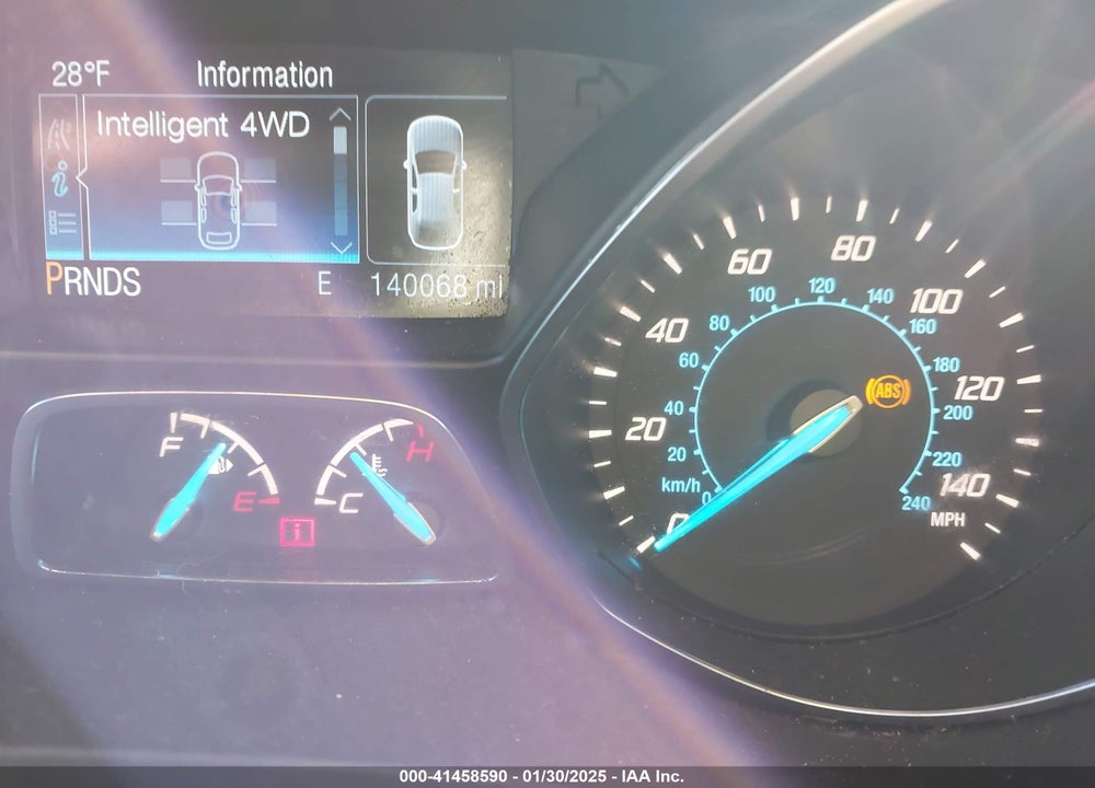 2014 FORD ESCAPE TITANIUM VIN: 1FMCU9JX8EUB91146