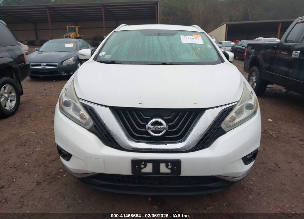 2015 NISSAN MURANO SL VIN: 5N1AZ2MG4FN230662
