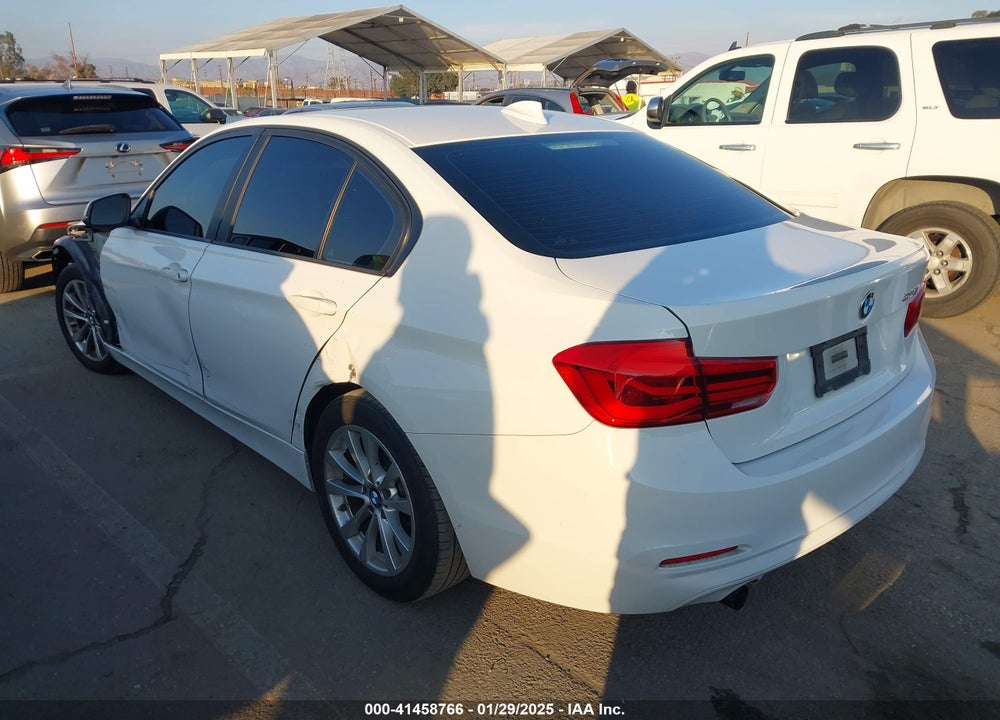 2017 BMW 320I VIN: WBA8E1G37HNU15869