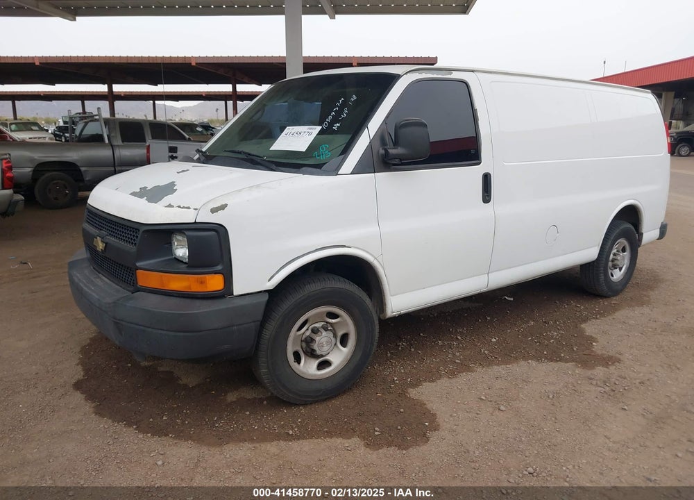 2011 CHEVROLET EXPRESS 2500 WORK VAN VIN: 1GCWGFCA5B1105093