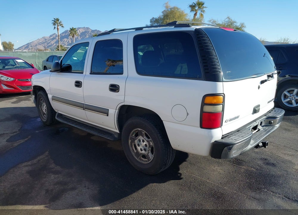 2004 CHEVROLET TAHOE LS VIN: 1GNEC13V04R201965