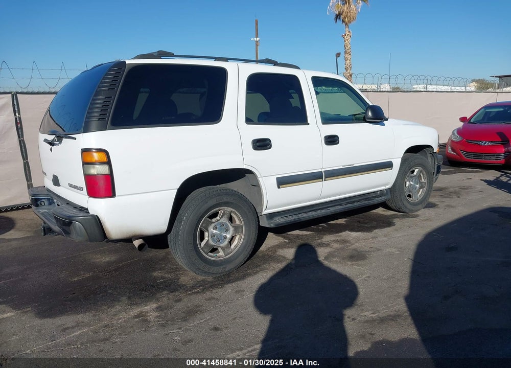 2004 CHEVROLET TAHOE LS VIN: 1GNEC13V04R201965