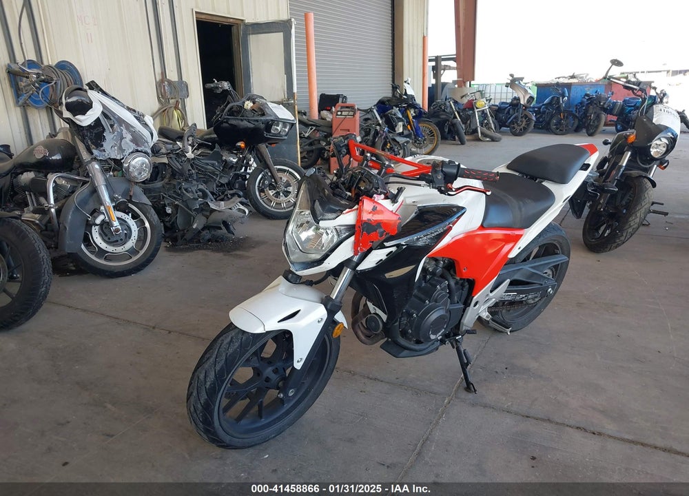 2014 HONDA CB500 F VIN: MLHPC456XE5100995