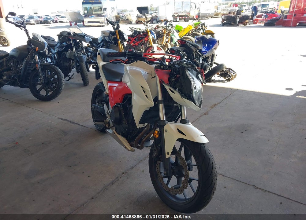 2014 HONDA CB500 F VIN: MLHPC456XE5100995