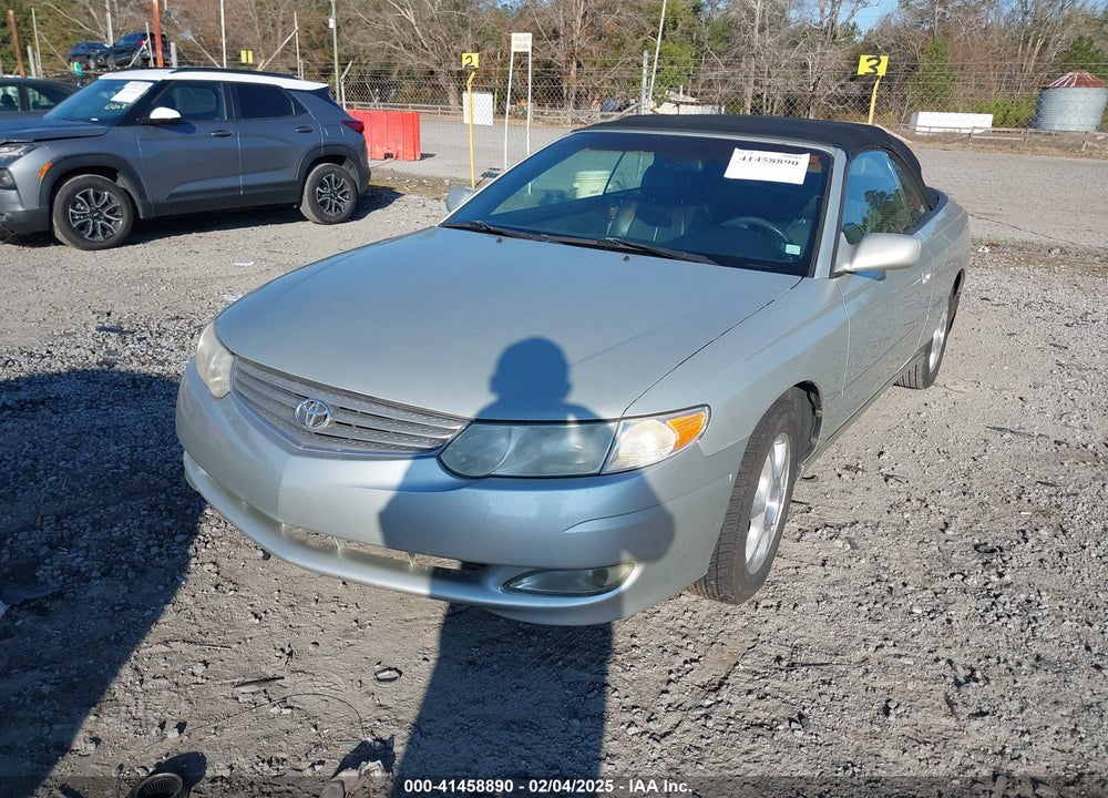 2003 TOYOTA CAMRY SOLARA SE/SLE VIN: 2T1FF28P73C885622