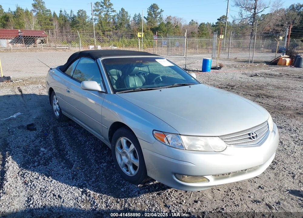 2003 TOYOTA CAMRY SOLARA SE/SLE VIN: 2T1FF28P73C885622