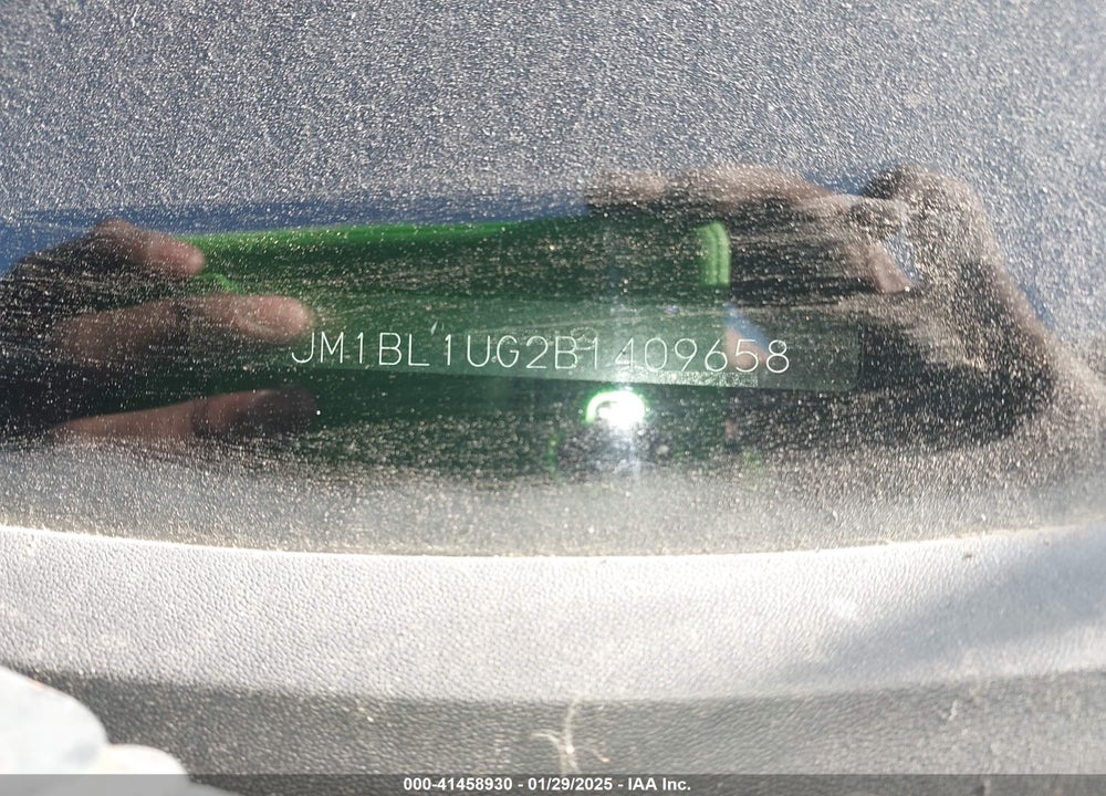 2011 MAZDA 3 I SPORT VIN: JM1BL1UG2B1409658