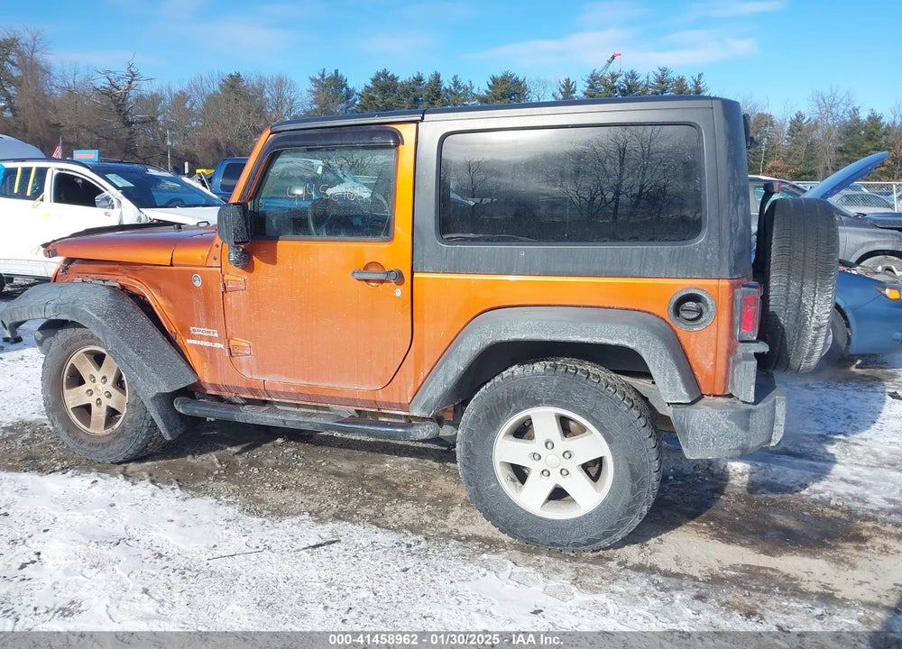2011 JEEP WRANGLER SPORT VIN: 1J4AA2D13BL602533