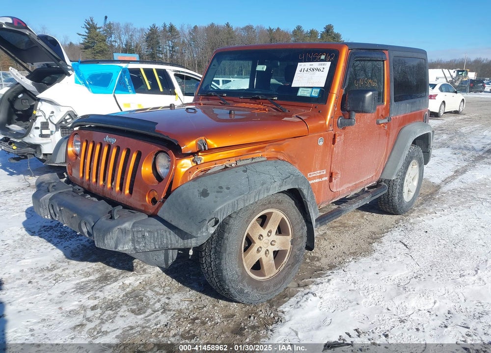 2011 JEEP WRANGLER SPORT VIN: 1J4AA2D13BL602533
