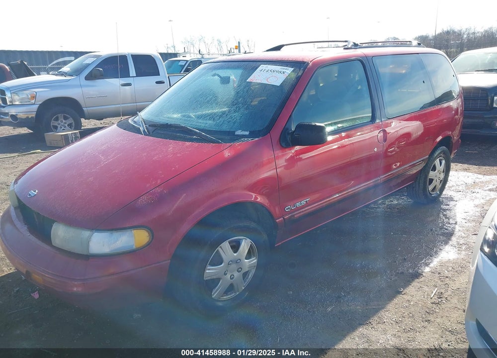 1995 NISSAN QUEST XE/GXE VIN: 4N2DN11W2SD858722
