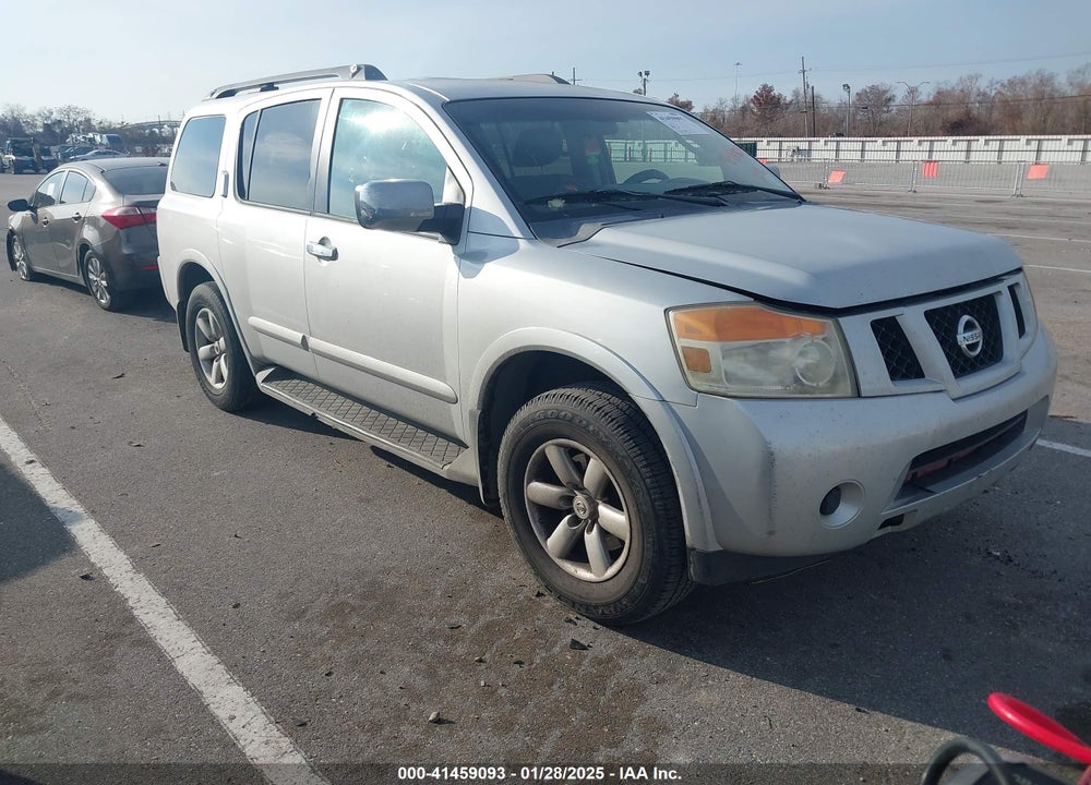 2012 NISSAN ARMADA SV VIN: 5N1BA0NDXCN607897