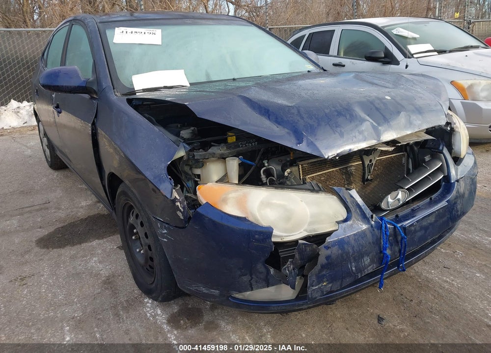 2008 HYUNDAI ELANTRA VIN: KMHDU46D78U452129