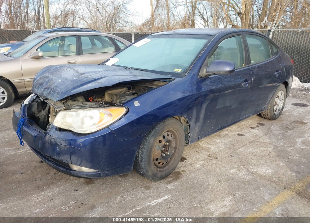 2008 HYUNDAI ELANTRA VIN: KMHDU46D78U452129