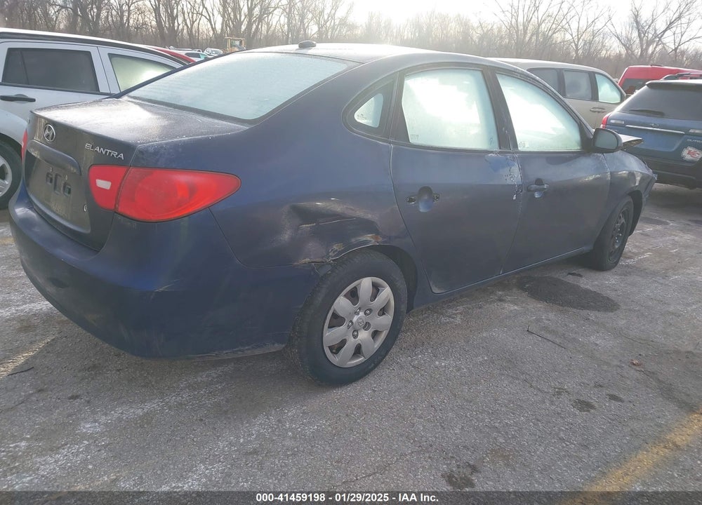 2008 HYUNDAI ELANTRA VIN: KMHDU46D78U452129