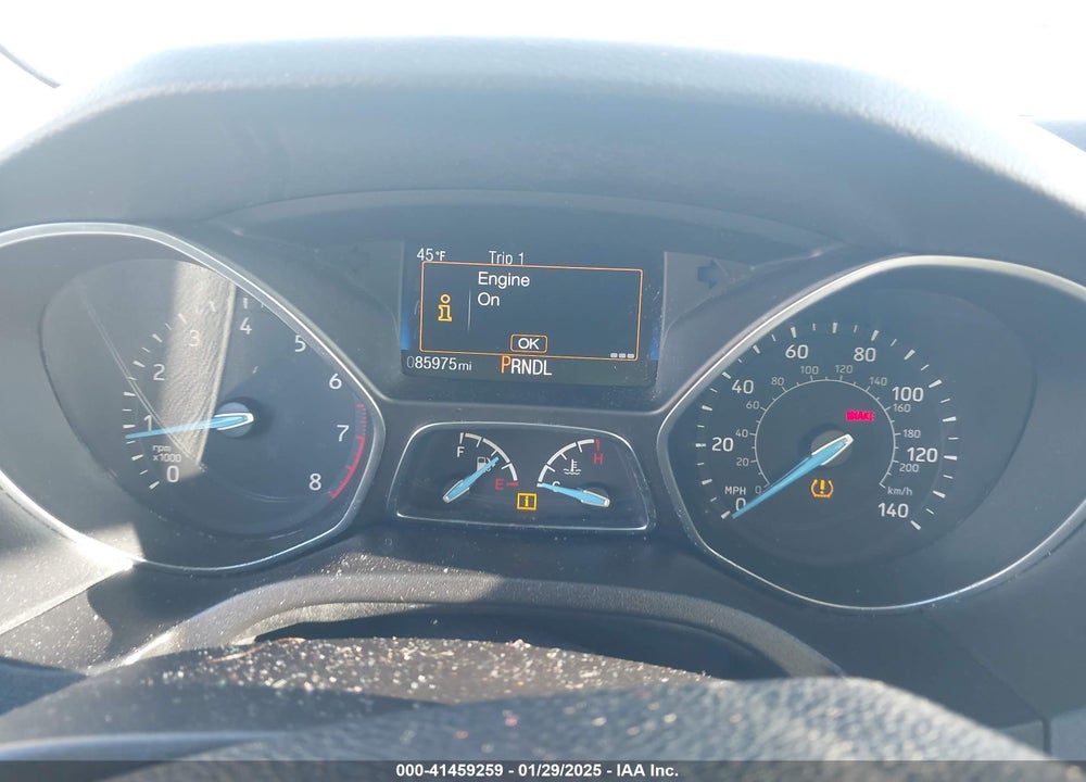 2017 FORD FOCUS VIN: 1FADP3K20HL231428