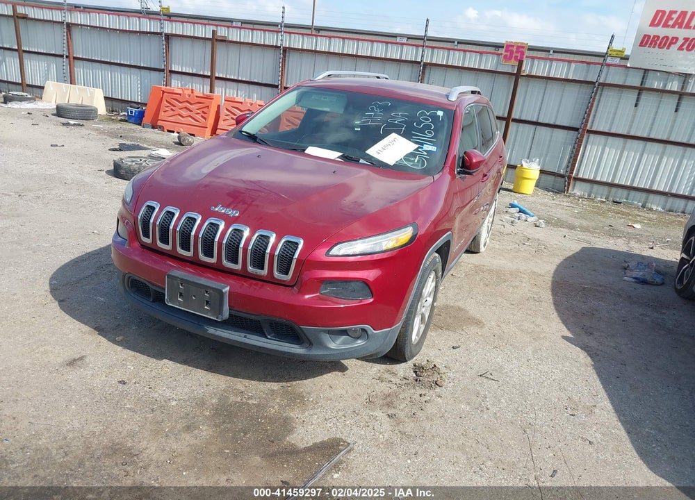 2016 JEEP CHEROKEE LATITUDE VIN: 1C4PJLCBXGW116503