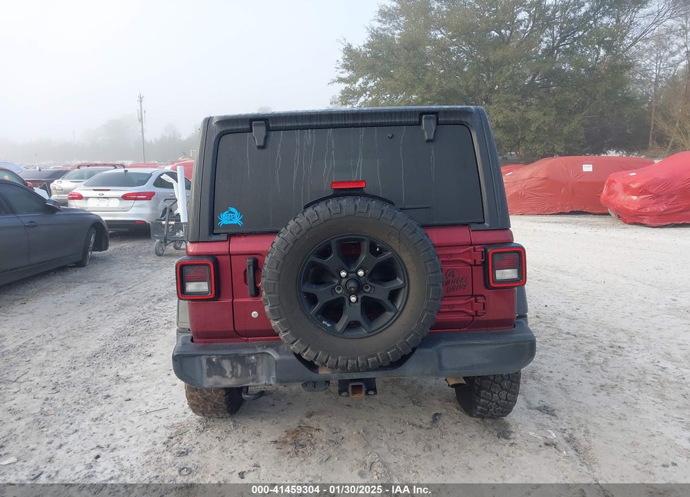 2021 JEEP WRANGLER UNLIMITED WILLYS SPORT 4X4 VIN: 1C4HJXDN6MW815448