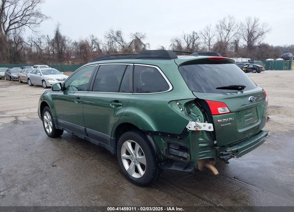 2013 SUBARU OUTBACK 2.5I LIMITED VIN: 4S4BRBKC8D3313976
